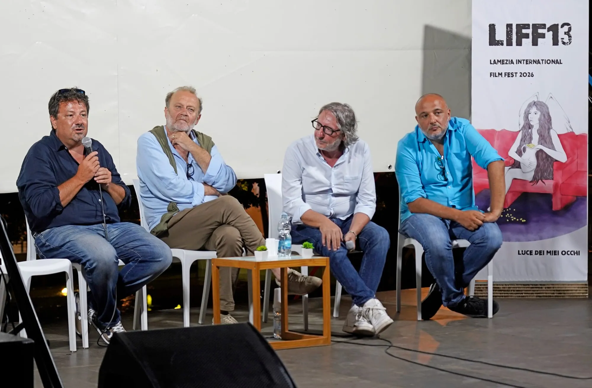 Incontro con gli ospiti sul palco del LIFF 13