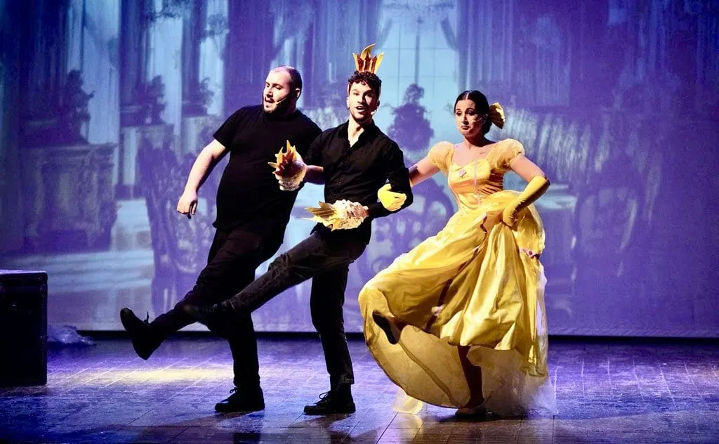 Ballerini in scena durante un musical